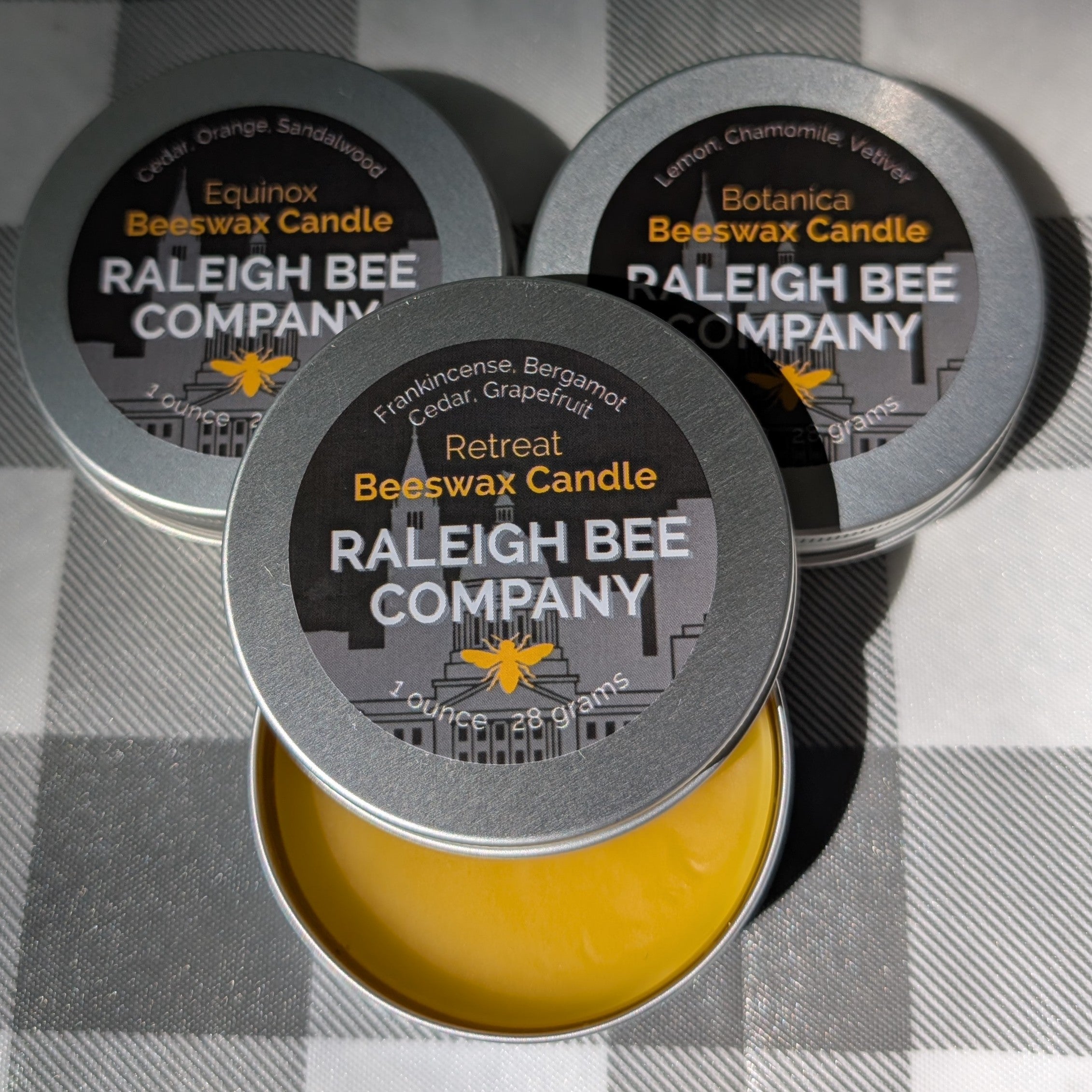 Scented Beeswax Candles Fall Set